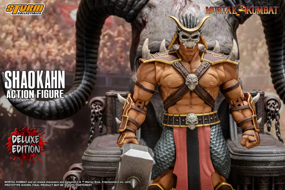 Mortal Kombat 1/12 Shao Kahn Deluxe Edition akciófigura 18 cm termékfotó