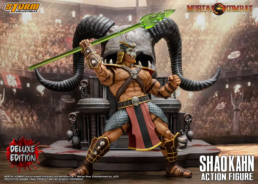 Mortal Kombat 1/12 Shao Kahn Deluxe Edition akciófigura 18 cm termékfotó