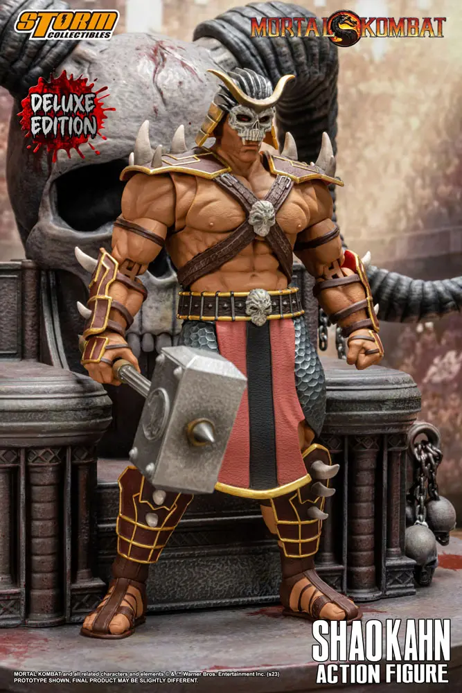 Mortal Kombat 1/12 Shao Kahn Deluxe Edition akciófigura 18 cm termékfotó