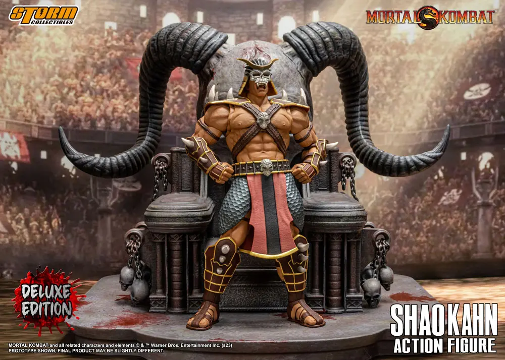 Mortal Kombat 1/12 Shao Kahn Deluxe Edition akciófigura 18 cm termékfotó