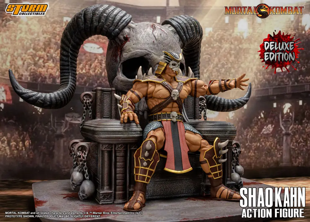 Mortal Kombat 1/12 Shao Kahn Deluxe Edition akciófigura 18 cm termékfotó