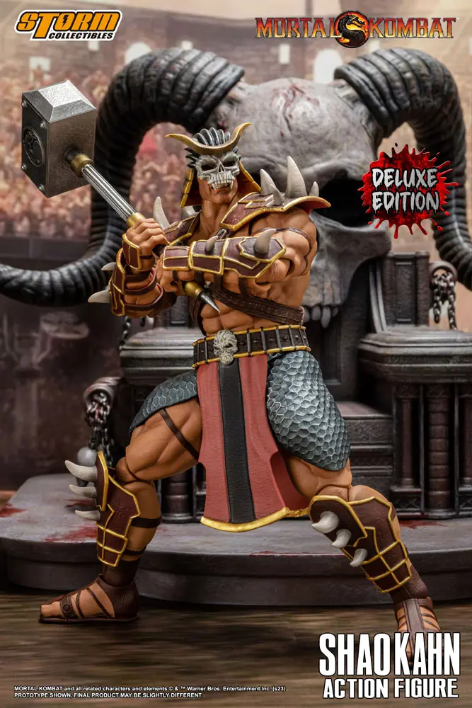 Mortal Kombat 1/12 Shao Kahn Deluxe Edition akciófigura 18 cm termékfotó