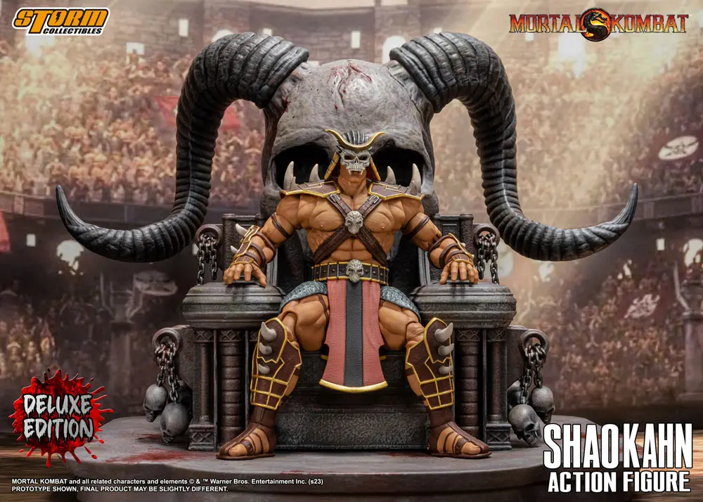 Mortal Kombat 1/12 Shao Kahn Deluxe Edition akciófigura 18 cm termékfotó