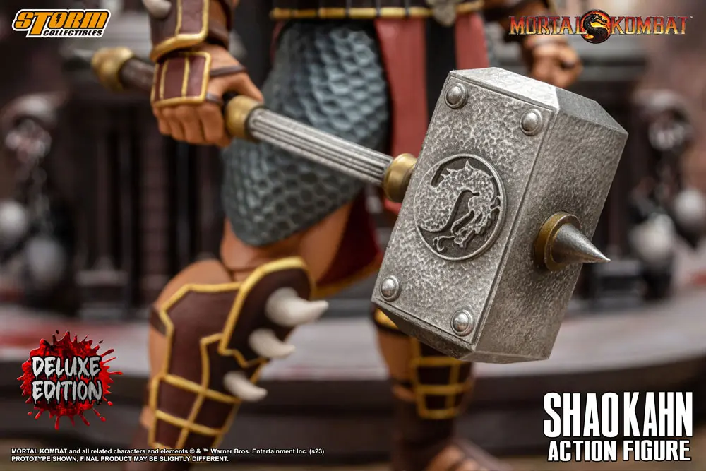 Mortal Kombat 1/12 Shao Kahn Deluxe Edition akciófigura 18 cm termékfotó