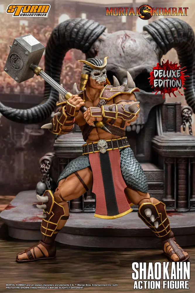 Mortal Kombat 1/12 Shao Kahn Deluxe Edition akciófigura 18 cm termékfotó