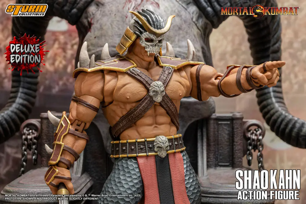 Mortal Kombat 1/12 Shao Kahn Deluxe Edition akciófigura 18 cm termékfotó