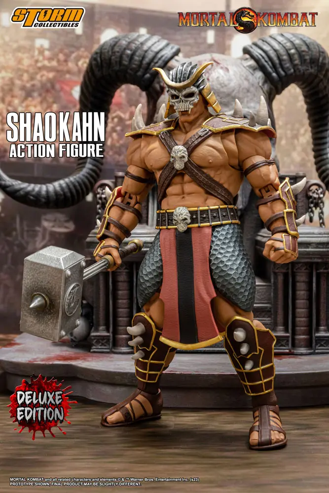 Mortal Kombat 1/12 Shao Kahn Deluxe Edition akciófigura 18 cm termékfotó