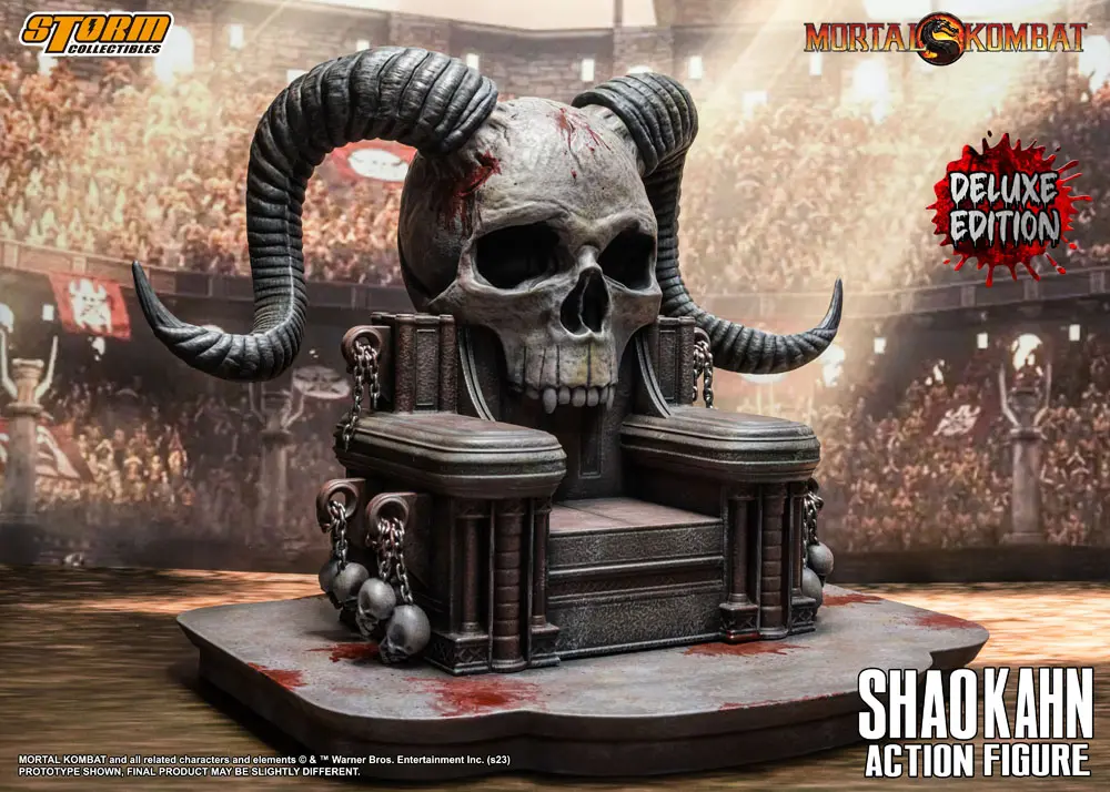 Mortal Kombat 1/12 Shao Kahn Deluxe Edition akciófigura 18 cm termékfotó