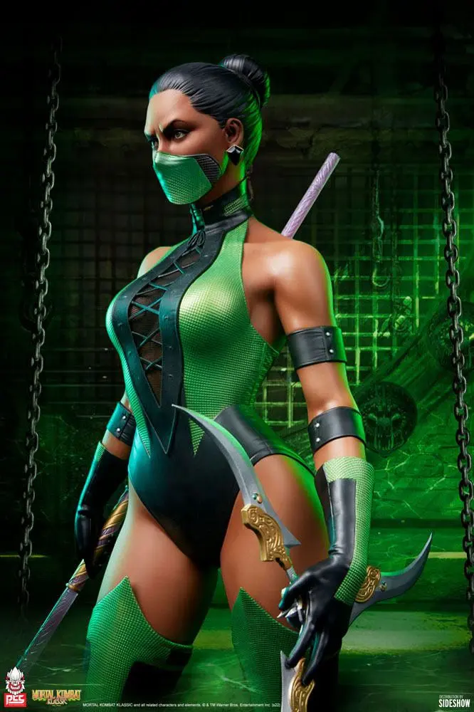 Mortal Kombat 1/3 Jade szobor figura 76 cm termékfotó
