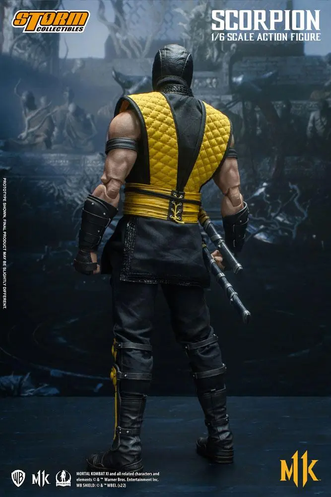 Mortal Kombat 11 akciófigura 1/6 Scorpion 32 cm termékfotó