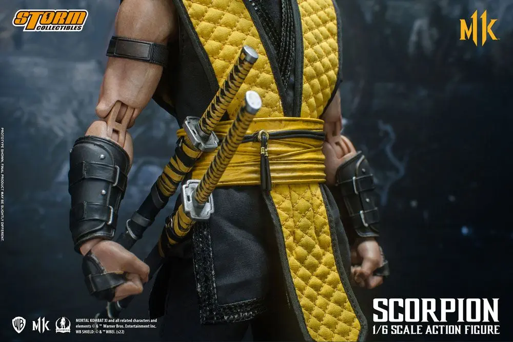 Mortal Kombat 11 akciófigura 1/6 Scorpion 32 cm termékfotó
