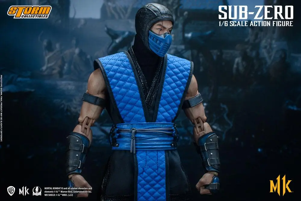 Mortal Kombat 11 akciófigura 1/6 Sub- Zero 32 cm termékfotó