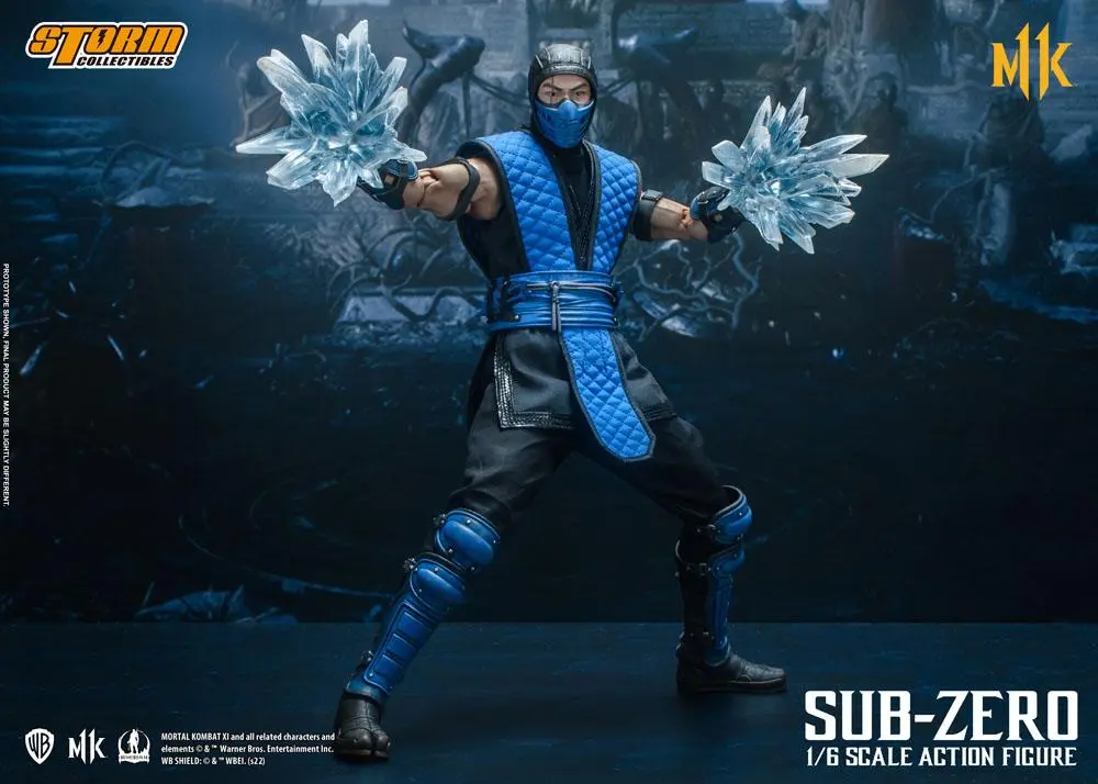Mortal Kombat 11 akciófigura 1/6 Sub- Zero 32 cm termékfotó