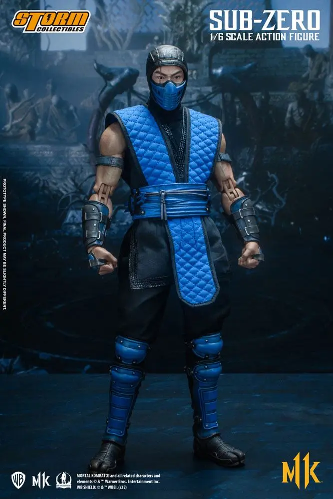 Mortal Kombat 11 akciófigura 1/6 Sub- Zero 32 cm termékfotó