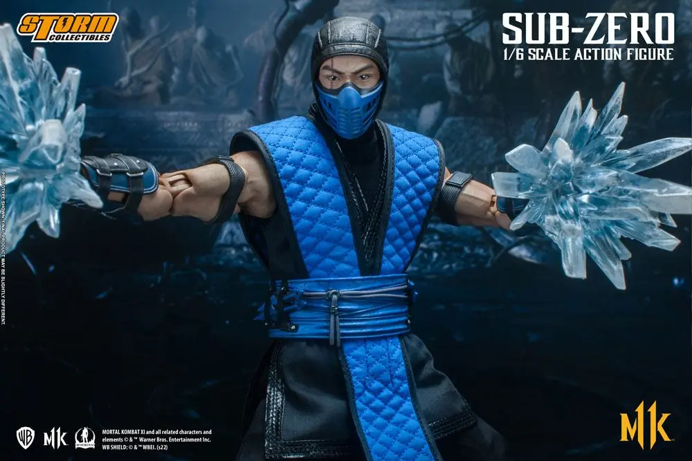 Mortal Kombat 11 akciófigura 1/6 Sub- Zero 32 cm termékfotó