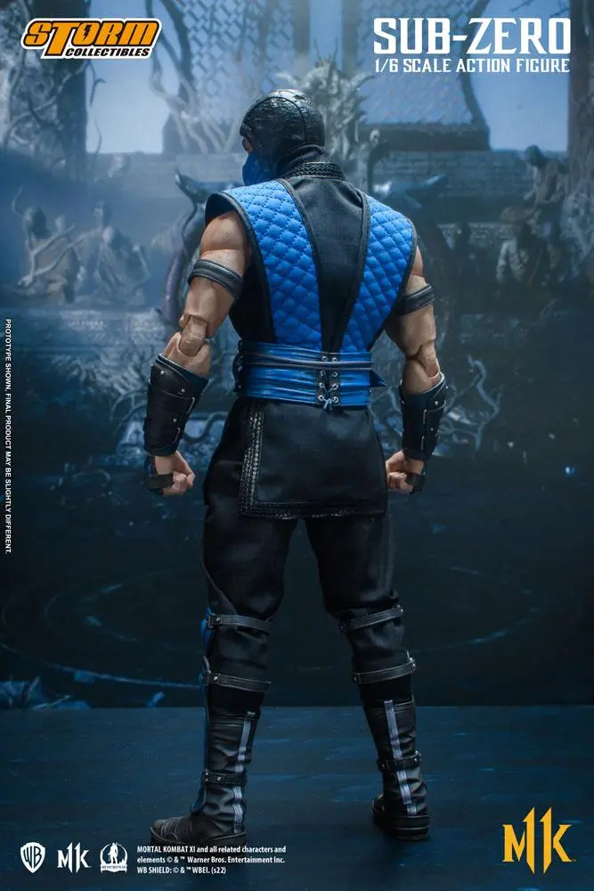 Mortal Kombat 11 akciófigura 1/6 Sub- Zero 32 cm termékfotó