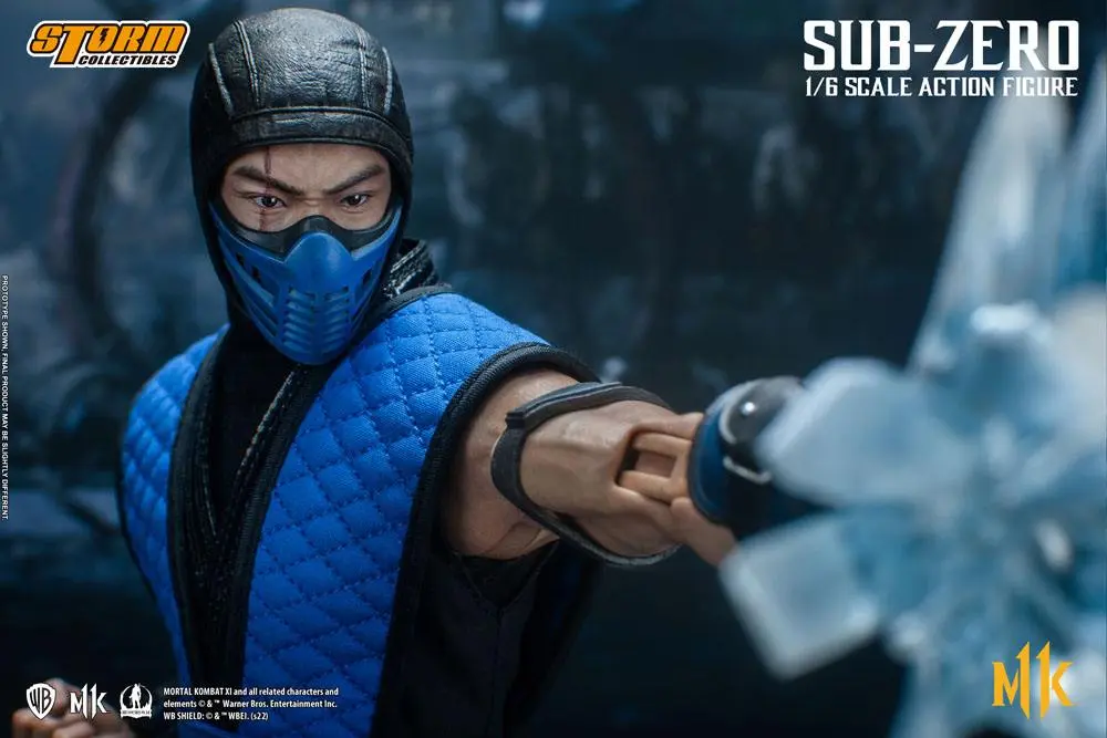 Mortal Kombat 11 akciófigura 1/6 Sub- Zero 32 cm termékfotó