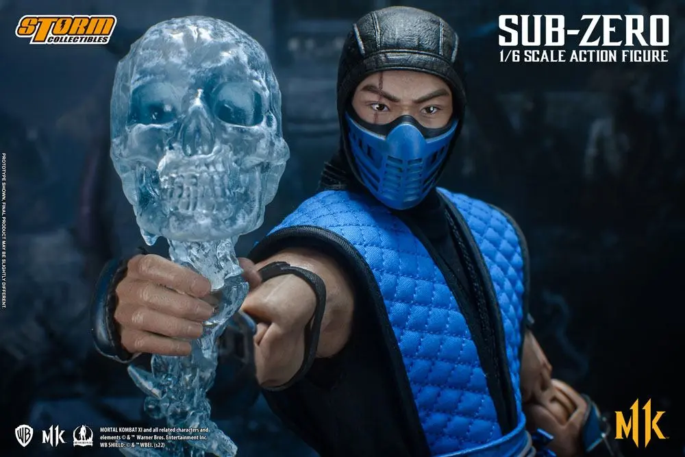 Mortal Kombat 11 akciófigura 1/6 Sub- Zero 32 cm termékfotó