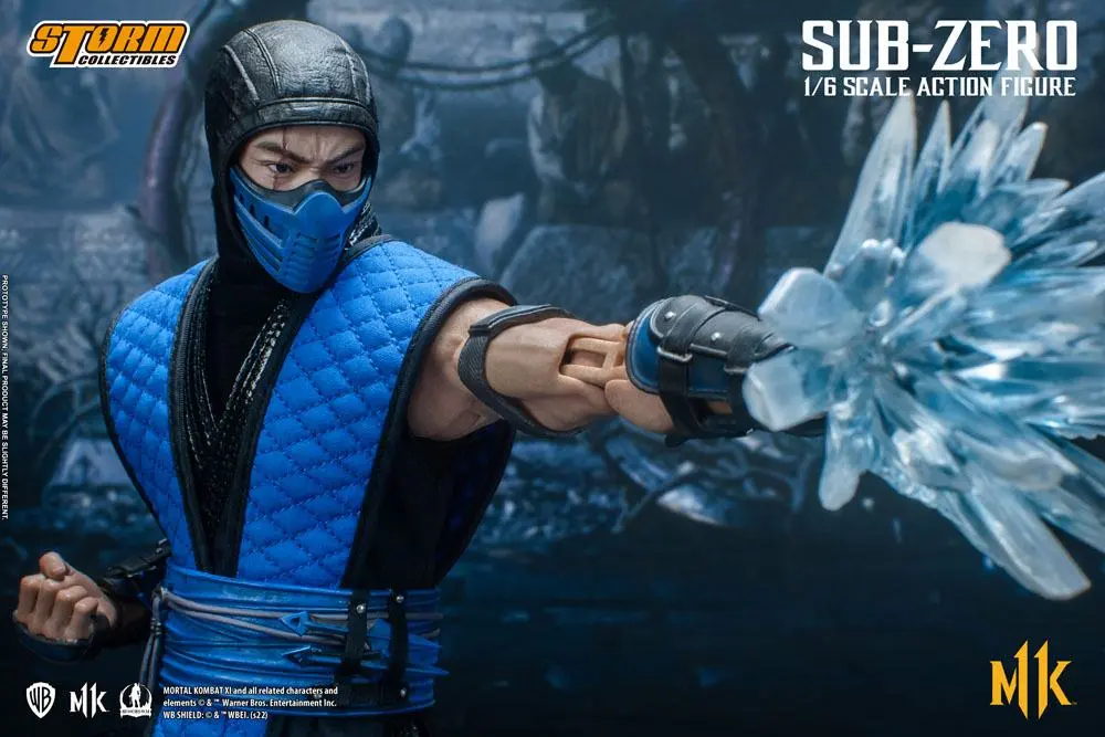 Mortal Kombat 11 akciófigura 1/6 Sub- Zero 32 cm termékfotó