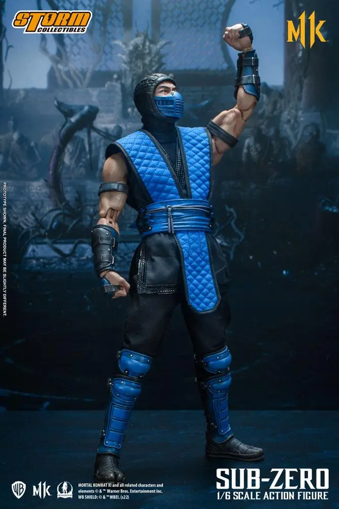 Mortal Kombat 11 akciófigura 1/6 Sub- Zero 32 cm termékfotó