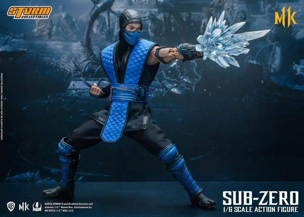 Mortal Kombat 11 akciófigura 1/6 Sub- Zero 32 cm termékfotó