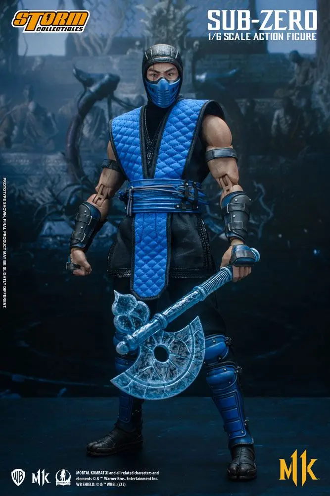 Mortal Kombat 11 akciófigura 1/6 Sub- Zero 32 cm termékfotó