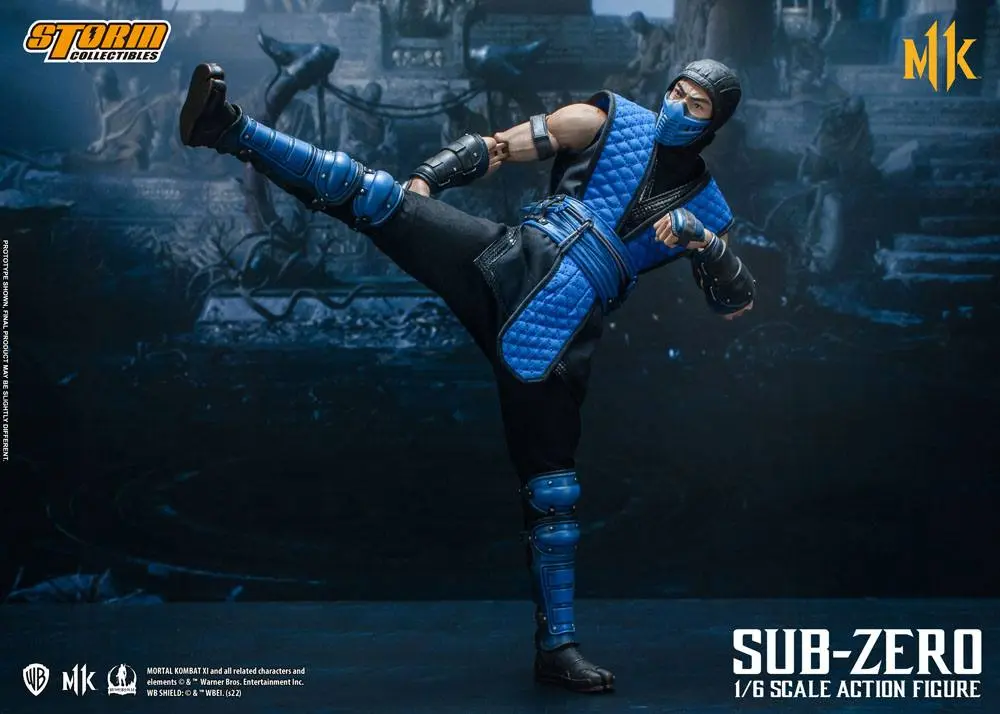 Mortal Kombat 11 akciófigura 1/6 Sub- Zero 32 cm termékfotó