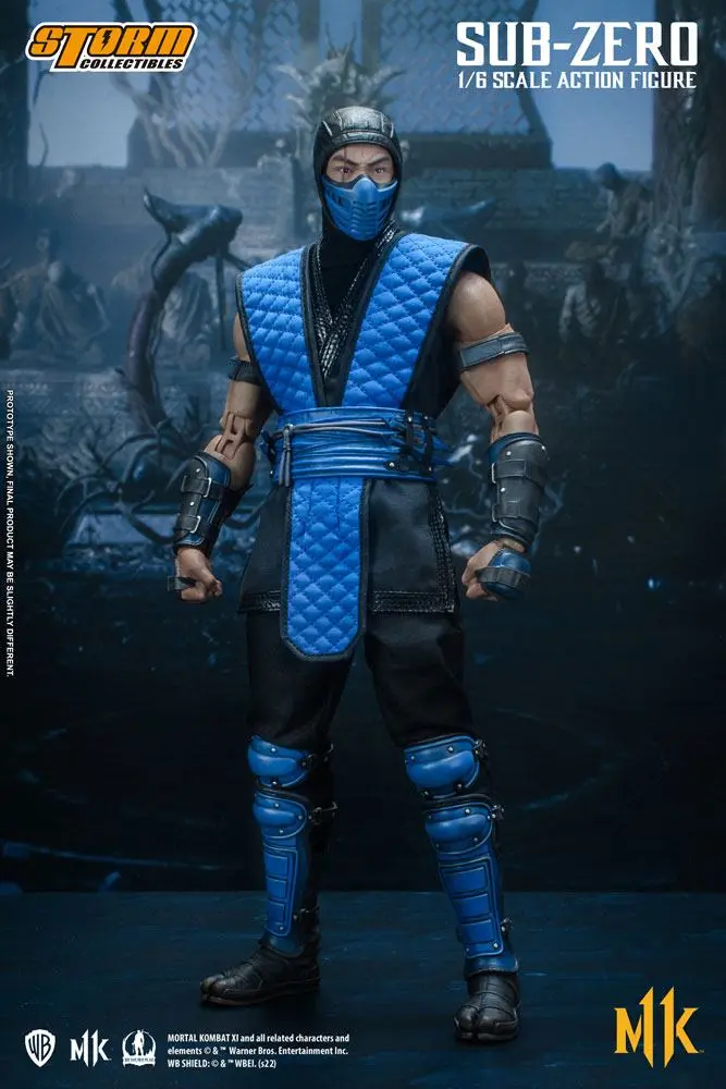 Mortal Kombat 11 akciófigura 1/6 Sub- Zero 32 cm termékfotó