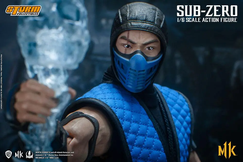 Mortal Kombat 11 akciófigura 1/6 Sub- Zero 32 cm termékfotó