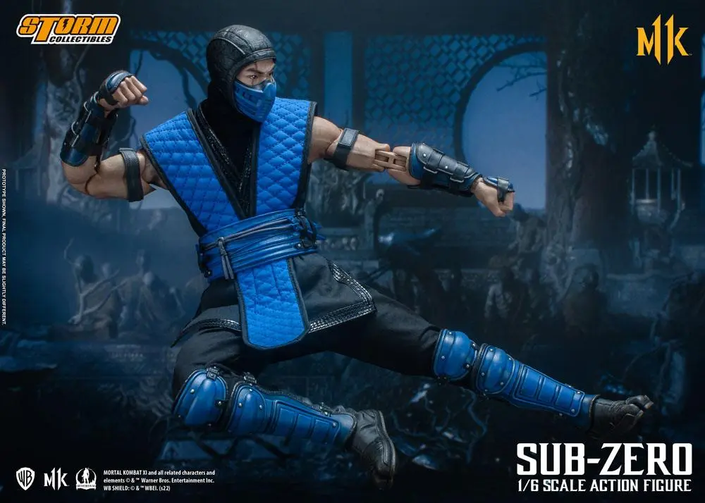 Mortal Kombat 11 akciófigura 1/6 Sub- Zero 32 cm termékfotó