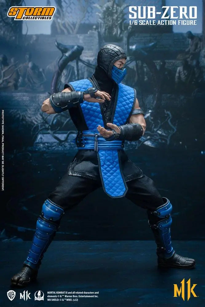 Mortal Kombat 11 akciófigura 1/6 Sub- Zero 32 cm termékfotó