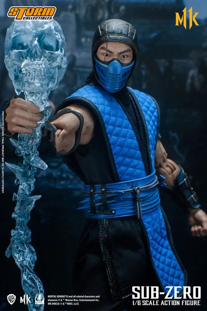 Mortal Kombat 11 akciófigura 1/6 Sub- Zero 32 cm termékfotó