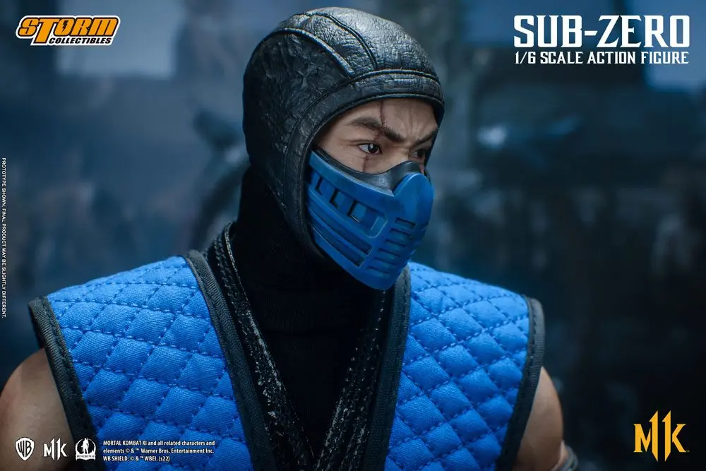 Mortal Kombat 11 akciófigura 1/6 Sub- Zero 32 cm termékfotó