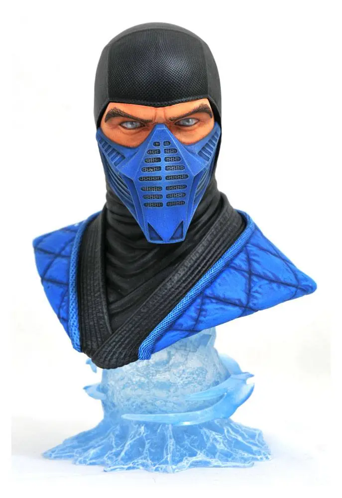 Mortal Kombat 11 Legends in 3D 1/2 Sub-Zero mellszobor figura 25 cm termékfotó