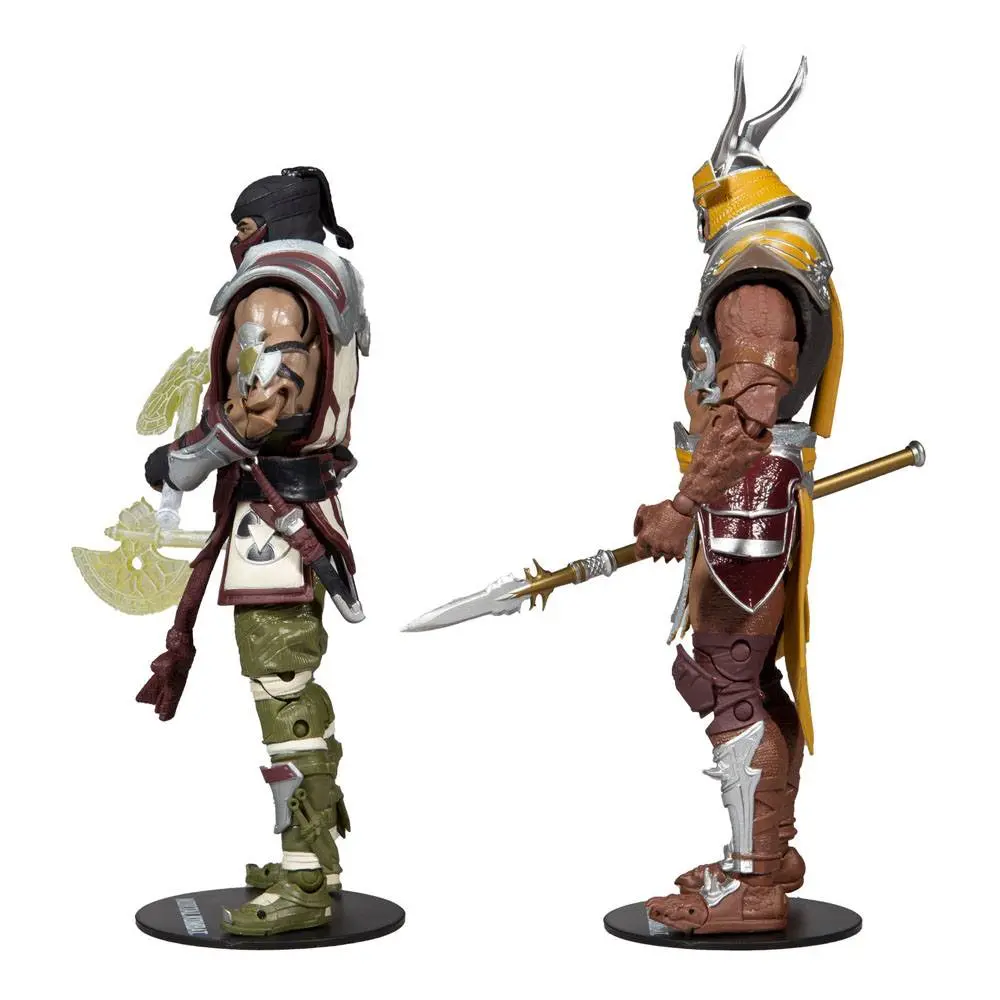 Mortal Kombat 2-Pack Sub-Zero &amp; Shao Khan akciófigura 18 cm termékfotó