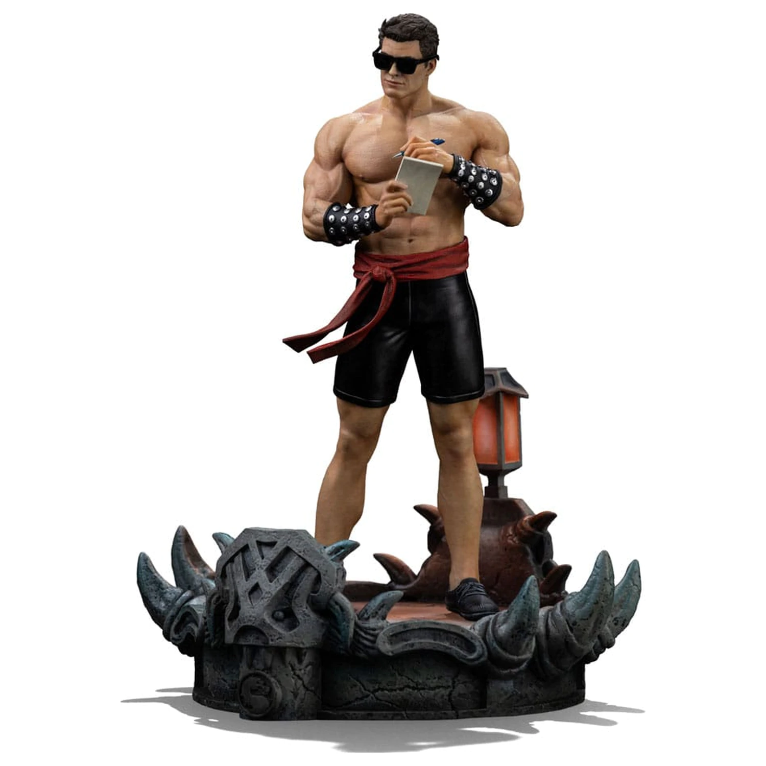 Mortal Kombat Art Scale 1/10 Johnny Cage szobor figura 24 cm termékfotó
