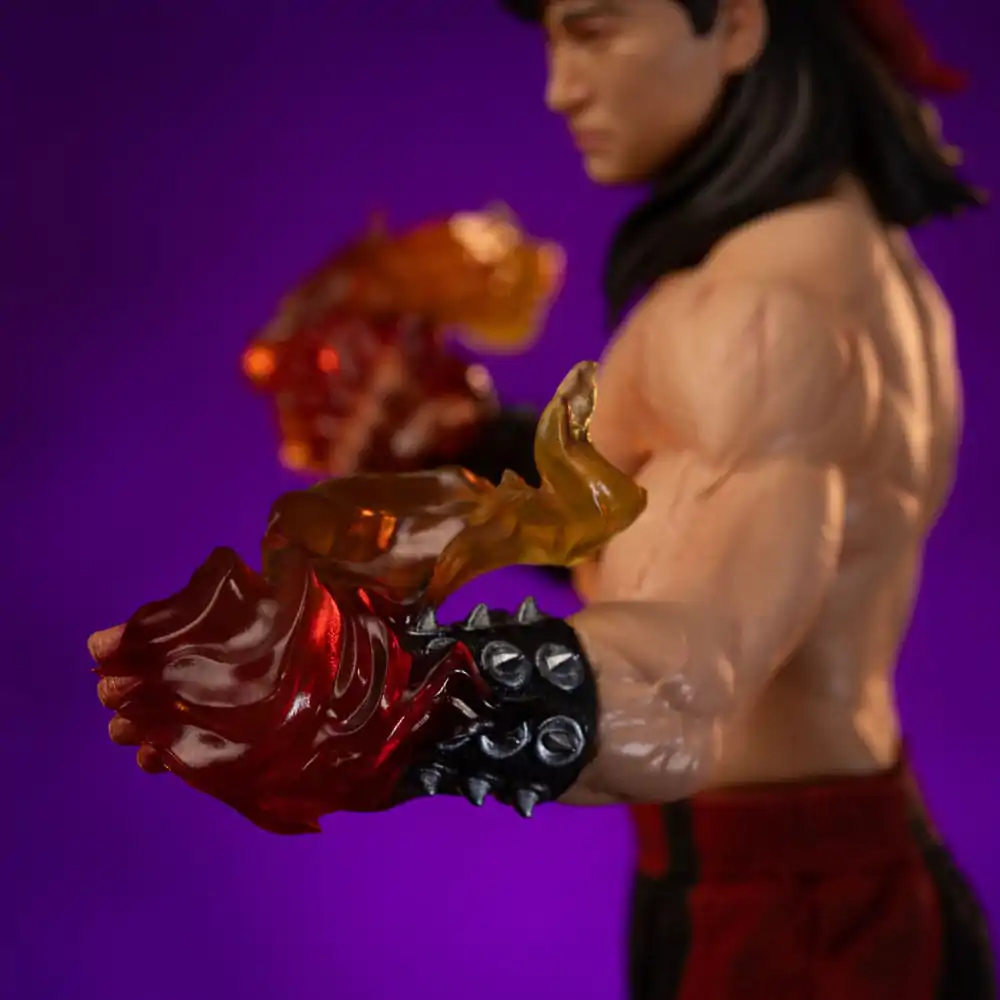 Mortal Kombat Art Scale 1/10 Liu Kang szobor figura 23 cm termékfotó