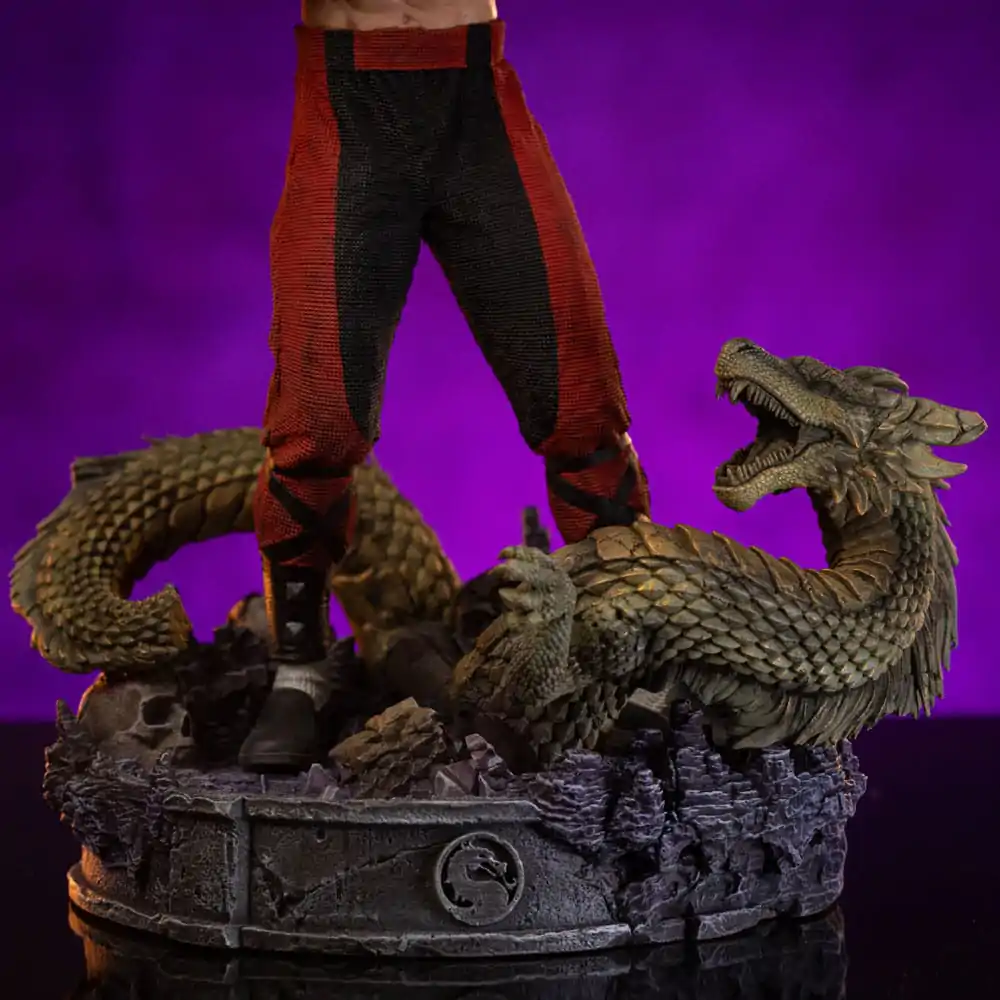 Mortal Kombat Art Scale 1/10 Liu Kang szobor figura 23 cm termékfotó