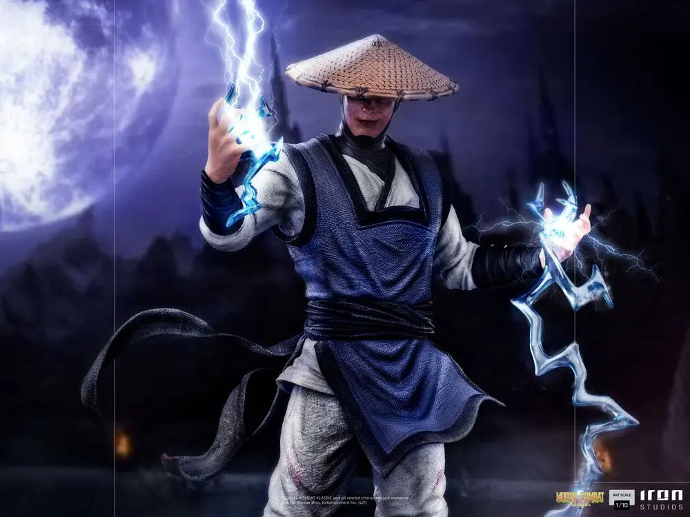 Mortal Kombat Art Scale 1/10 Raiden szobor figura 24 cm termékfotó