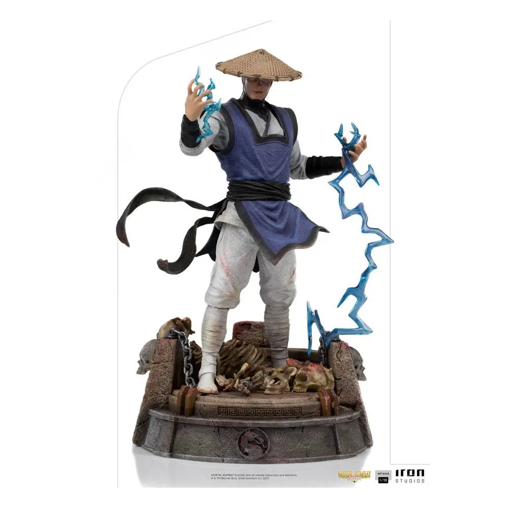Mortal Kombat Art Scale 1/10 Raiden szobor figura 24 cm termékfotó