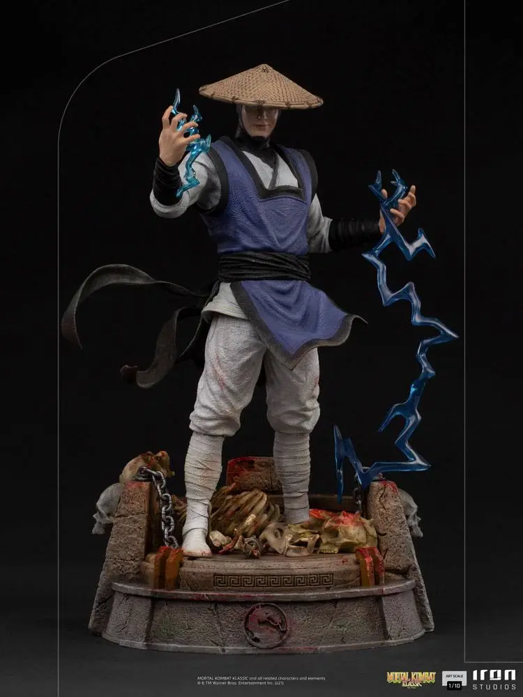 Mortal Kombat Art Scale 1/10 Raiden szobor figura 24 cm termékfotó