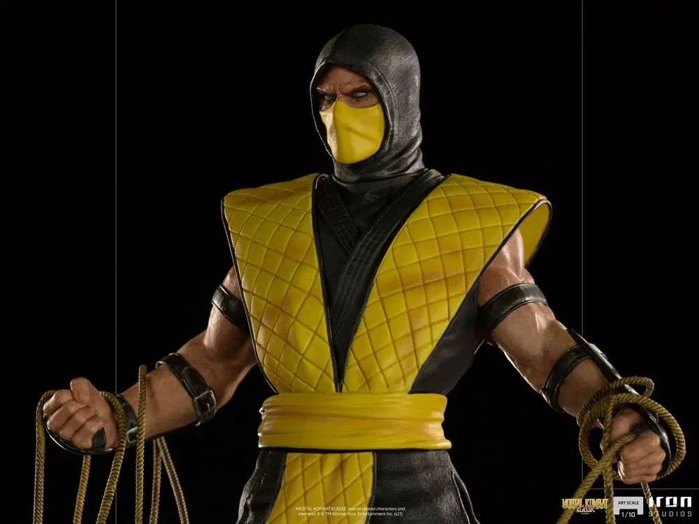 Mortal Kombat Art Scale 1/10 Scorpion szobor figura 22 cm termékfotó