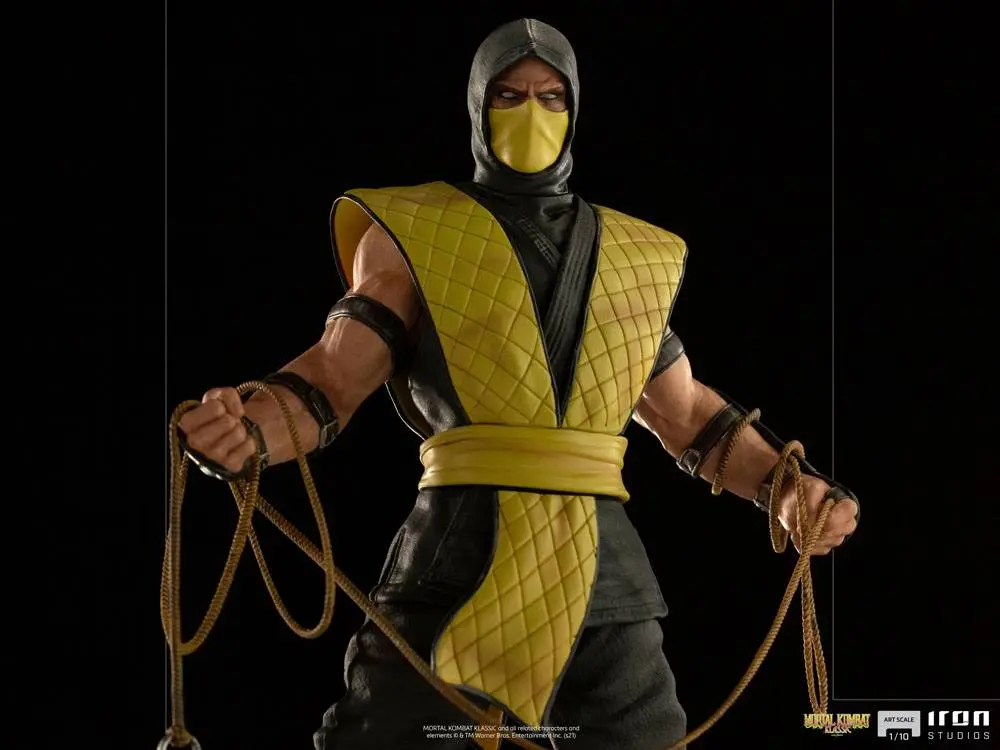 Mortal Kombat Art Scale 1/10 Scorpion szobor figura 22 cm termékfotó
