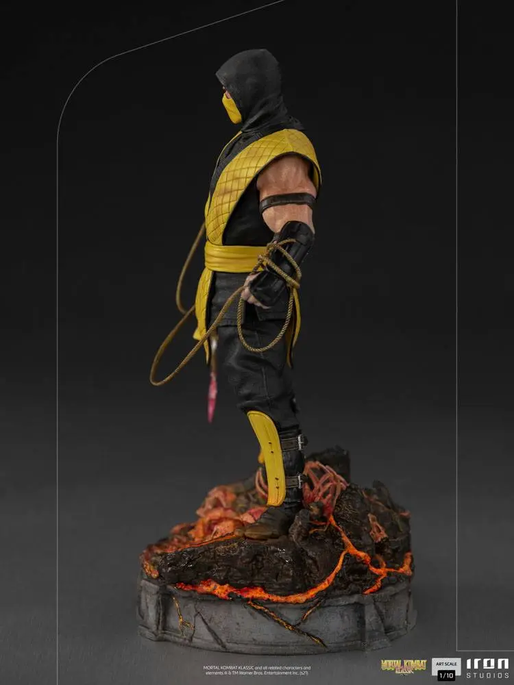 Mortal Kombat Art Scale 1/10 Scorpion szobor figura 22 cm termékfotó