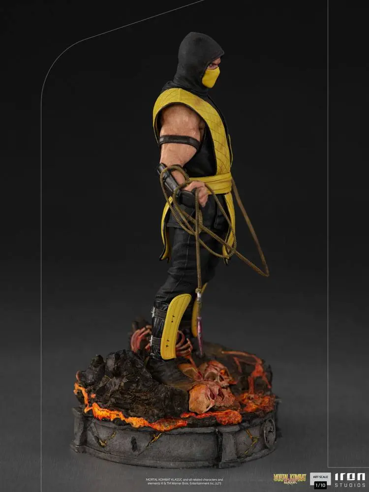 Mortal Kombat Art Scale 1/10 Scorpion szobor figura 22 cm termékfotó