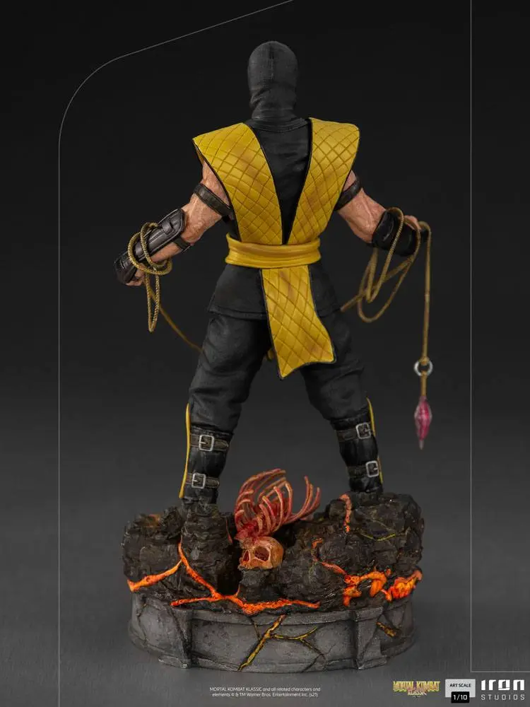 Mortal Kombat Art Scale 1/10 Scorpion szobor figura 22 cm termékfotó