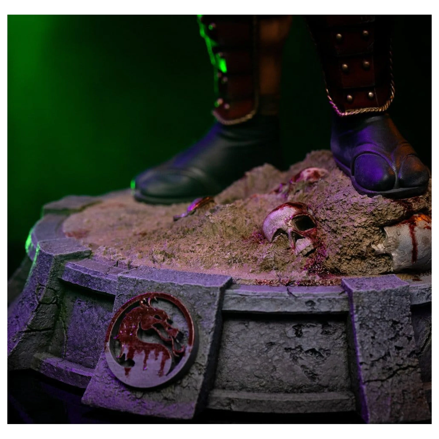 Mortal Kombat Art Scale 1/10 Shao Khan szobor figura 26 cm termékfotó