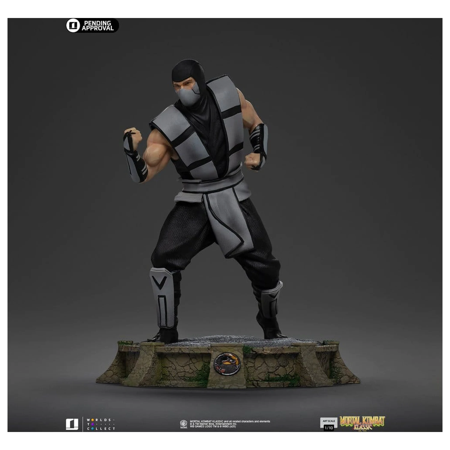 Mortal Kombat Art Scale 1/10 Smoke szobor figura 21 cm termékfotó