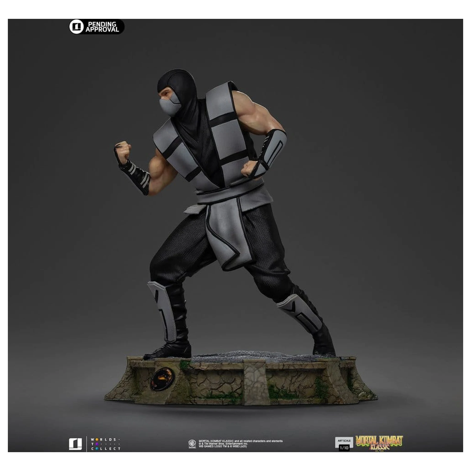 Mortal Kombat Art Scale 1/10 Smoke szobor figura 21 cm termékfotó