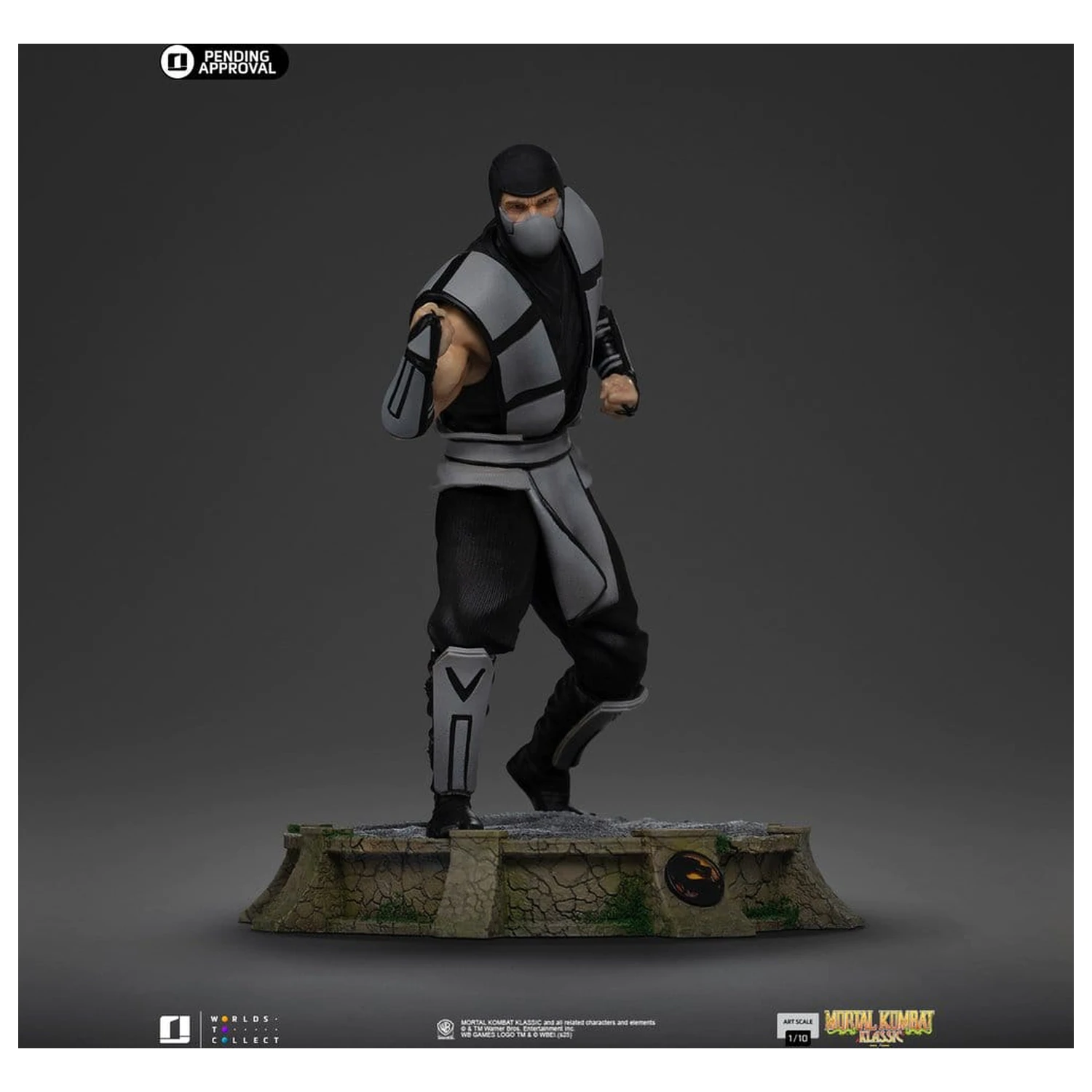 Mortal Kombat Art Scale 1/10 Smoke szobor figura 21 cm termékfotó